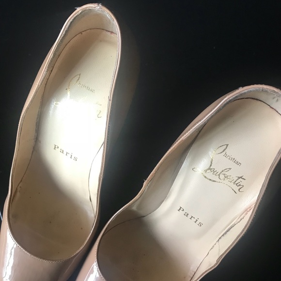 Christian Louboutin peep toe platforms - Picture 4 of 4